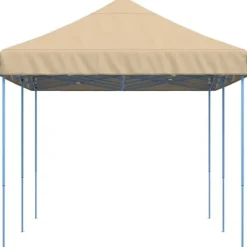 Discount Hopfällbart partytält - Slitstark och lätt att sätta upp | Färg: Beige | Storlek: 580x292x315 cm Tält & Lusthus