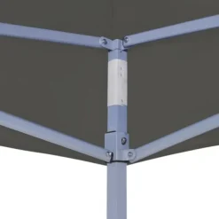 Best Hopfällbart partytält 2x2 m - UV- och vattenresistent | Färg: Antracit | Storlek: 2x2 m Tält & Lusthus