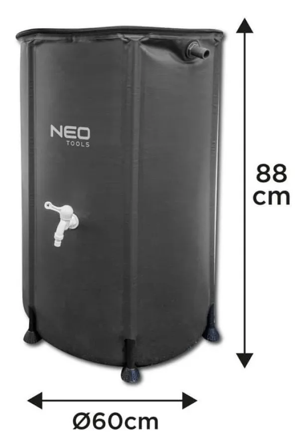 Sale HOPPVÄNDBAR REGNVATTENTANK, 250 L, PVC - T N15-951 Regntunnor