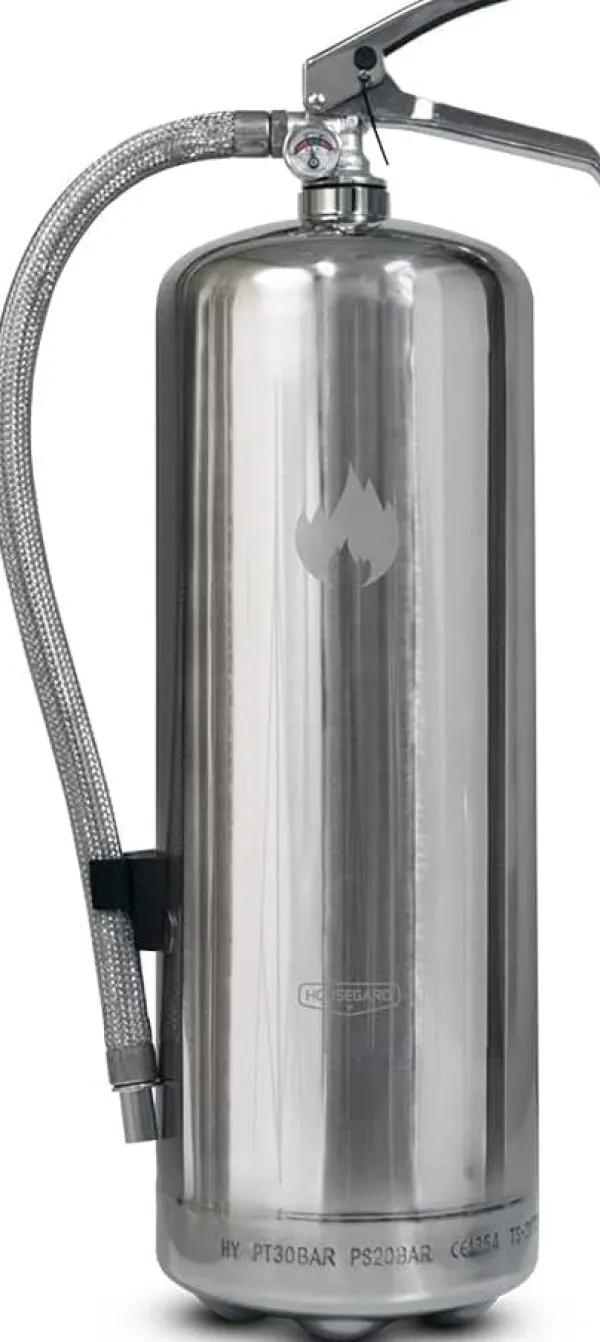 Sale Housegard Brandsläckare, 6 kg pulver | Steel | För hemmet, villan och fritidshuset rekommenderas en pulversläckare på 6 kg | Högsta släckeffekten på m | CDON Brandsläckare