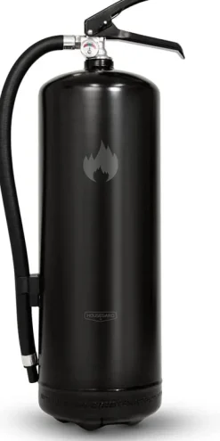 Housegard Brandsläckare, 6 kg pulver | Svart | För hemmet, villan och fritidshuset rekommenderas en pulversläckare på 6 kg | Högsta släckeffekten på m | CDON