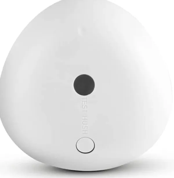 Housegard Pebble Mini brandvarnare med 5-årsbatteri | Enkel montering med 3M-tejp | Nätt och lättplacerad varnare, en diameter på bara 48 mm |Unik des | CDON