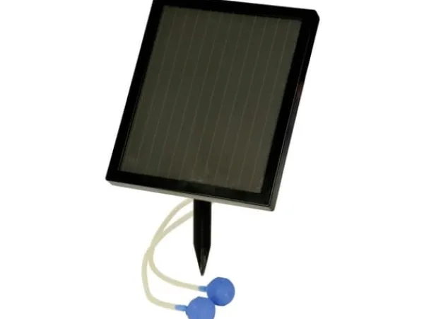 Hozelock 3537, Luftpumpe, Grå, Metall, Solar, 0,9 W, 7 V