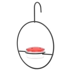 Clearance Hummingbird Feeder Vacker lätt hängande fågelmatare med 4 portar för utomhusbakgård För Fåglar & Småvilt