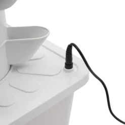 Discount Hydroponiskt odlingssystem - Vertikalt tornkit - 6 våningar - 30 planteringshål - Med vattenpump - Vattennivåmätare - Vit/Grå Kit För Växt- & Örtplantering
