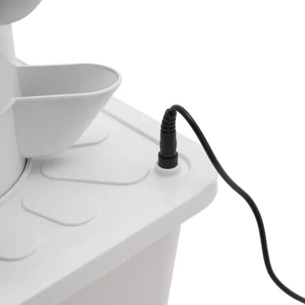 Discount Hydroponiskt odlingssystem - Vertikalt tornkit - 6 våningar - 30 planteringshål - Med vattenpump - Vattennivåmätare - Vit/Grå Kit För Växt- & Örtplantering