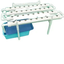 Hydroponiskt odlingssystem, 36 planteringsplatser, effektiv vattenanvändning, PVC-U-material