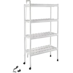 Best Hydroponiskt växtsystem, 108 växtkapacitet, komplett med pump,VIT Kit För Växt- & Örtplantering