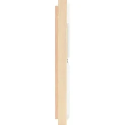 2-i-1 Bastutermometer & hygrometer med sandur i massiv furu | Färg: Naturlig | Storlek: 15 min