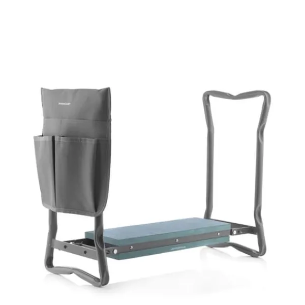 Discount 3-i-1 fällbar trädgårdsstol med väska för verktyg Situl InnovaGoods Stöd Med Hjul, Säten & Knäskydd För Trädgårdsskötsel