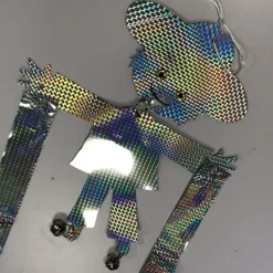 INF Reflekterande Fågelskrämma Silver