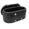 Discount Inflatable Ice Badkar, Stor Kapacitet 275L, Hållbart PVC-material,svart Spa & Utomhusbad
