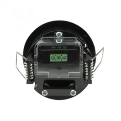 Infälld rörelsesensor, svart, 360 grader, PIR, CP-9C EC20337 ECO