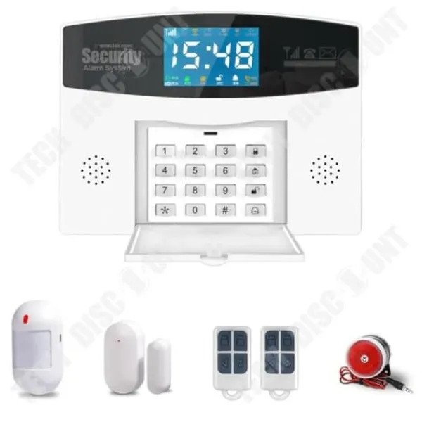 Infraröd Larm - TD® - Wifi + GSM - 120 dB - Dubbel Nätverk - Autonomi 20h