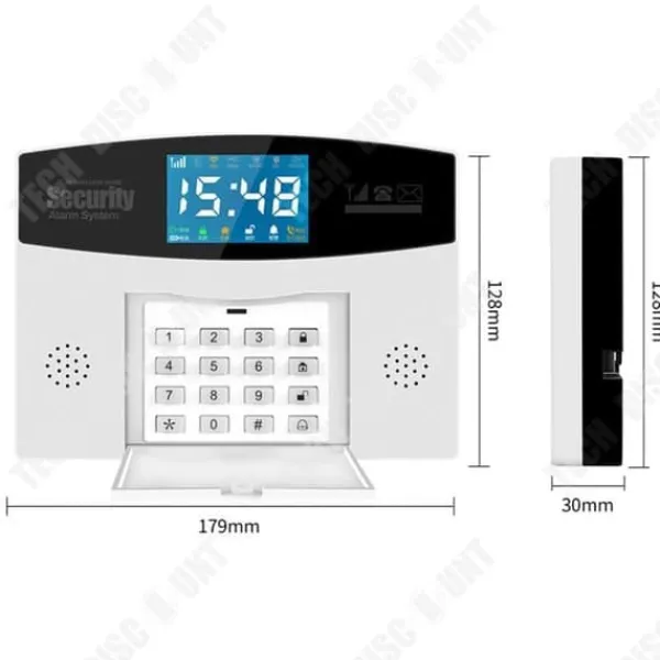 Infraröd Larm - TD® - Wifi + GSM - 120 dB - Dubbel Nätverk - Autonomi 20h