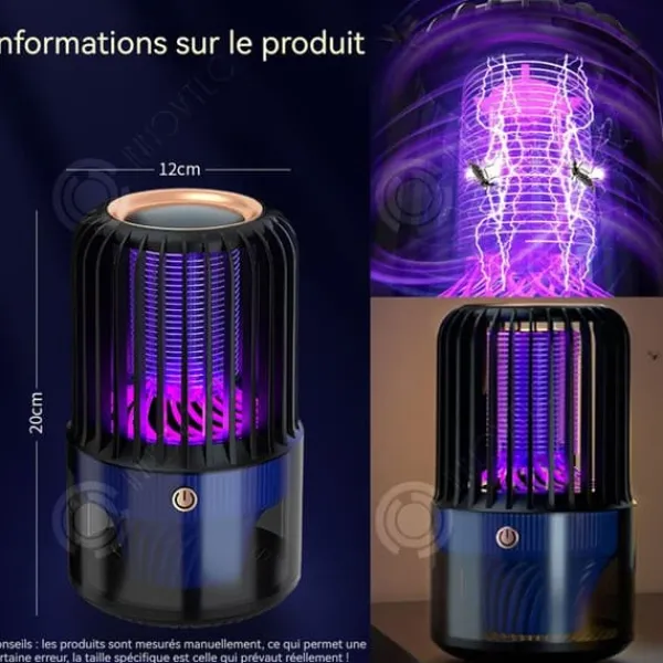 Best INN Mosquito Killer Lamp 12x12x20cm LED USB Inhale Electric Insect Killer Mosquito Killer Lampa Inomhus myggmedelslampa Insektsmedel & Djuravvisande Medel