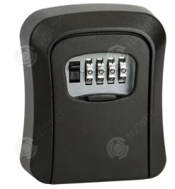 Outlet INN Nyckellåda 12x9,6x4cm 4-siffrigt lösenord Hemsäkerhet Hårdvara Lådblock Dörr Vattentät väggmonterad Kassaskåp