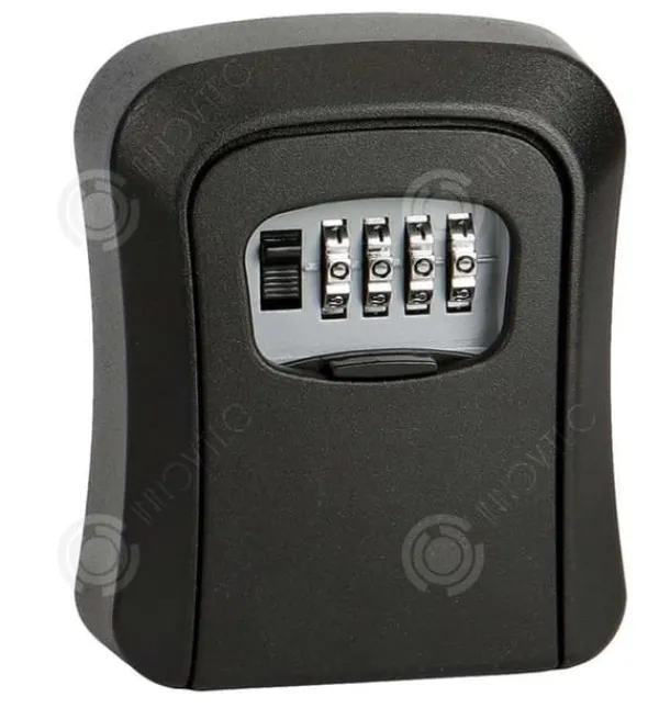 Outlet INN Nyckellåda 12x9,6x4cm 4-siffrigt lösenord Hemsäkerhet Hårdvara Lådblock Dörr Vattentät väggmonterad Kassaskåp