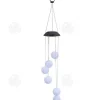 INN Solar Wind Chimes Lamp 78cm LED Utomhus Vattentät Dekorativa Lampor Sfäriska Ambient Light String Lights Vinddekoration