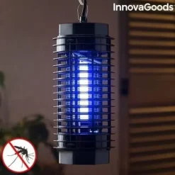 Hot InnovaGoods Myggbekämpande Lampa KL-1500 4 W Svart 26 Skadedjursfällor