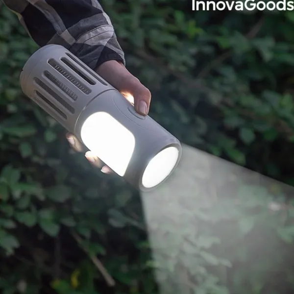 InnovaGoods Portabel Antimygg-lampa, 3 i 1