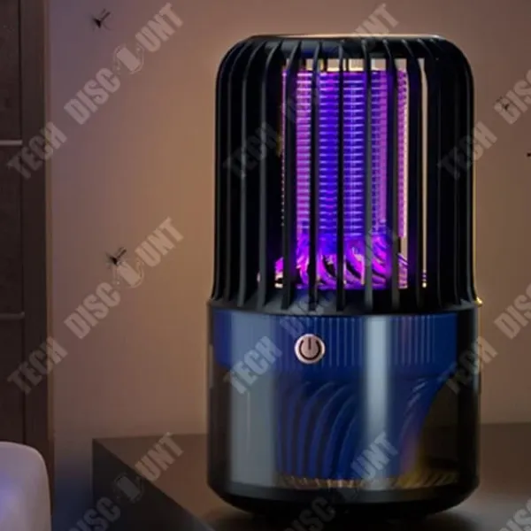 Insektsbekämpnande lampa - TD® - Uppladdningsbar - Bärbar - Elektrisk stöt - Ljudlös