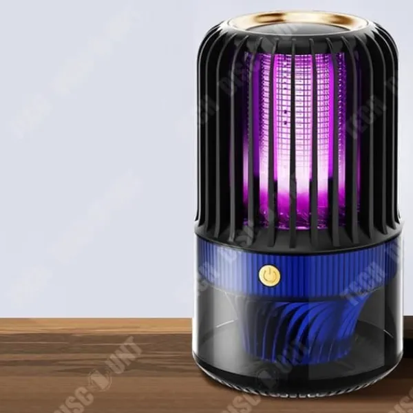 Insektsbekämpnande lampa - TD® - Uppladdningsbar - Bärbar - Elektrisk stöt - Ljudlös
