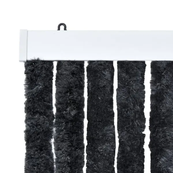 Insektsdraperi antracit 100x220 cm chenille - Insektsdraperi - Insektsdraperier - Home & Living