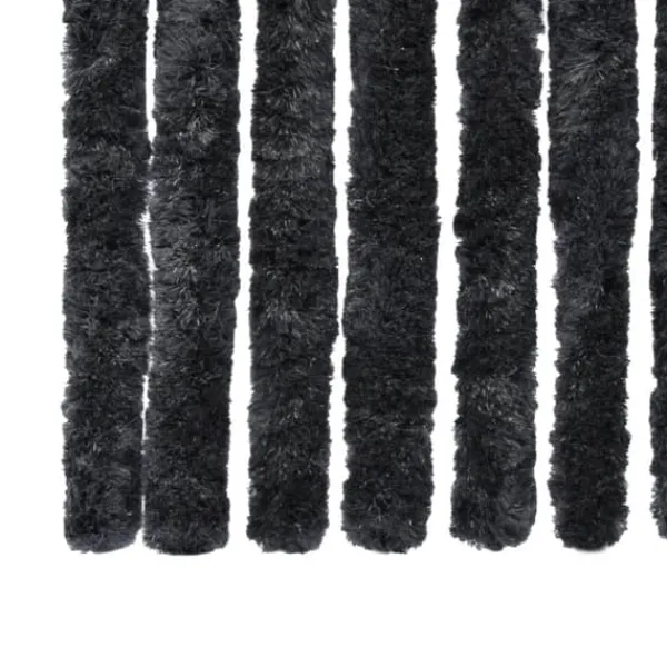 Insektsdraperi antracit 100x220 cm chenille - Insektsdraperi - Insektsdraperier - Home & Living