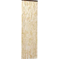 vidaXL Insektsdraperi beige 118x220 cm chenille