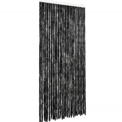 Insektsdraperi i chenille - Skyddar mot insekter | Färg: Antracit | Storlek: 118x220 cm