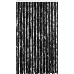 Insektsdraperi i chenille - Skyddar mot insekter | Färg: Antracit | Storlek: 118x220 cm