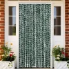 Insektsdraperi i chenille - Skydda mot insekter | Färg: Grön och Vit | Storlek: 90x220 cm