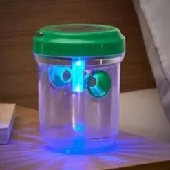 Discount Insektsfångare - Solenergi - Grön - 13 cm hög - 9 cm diameter - Ekologisk Skadedjursfällor