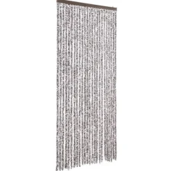 Hot Insektsgardin av chenille - För insektsfria hem | Färg: Brun och Beige | Storlek: 100x200 cm Insektsmedel & Djuravvisande Medel