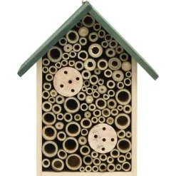 Online Insektshotell 2 st 23x14x29 massivt granträ - Insektshotell - Insekts Hotell - Home & Living För Fåglar & Småvilt