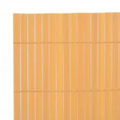 Insynsskydd i PVC 90x400 cm – Perfekt för trädgård eller altan | Färg: Gul | Storlek: 90x400 cm Trädgårdsprydnader