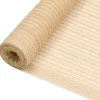 vidaXL Insynsskyddsnät beige 2x10 m HDPE 195 g/m²