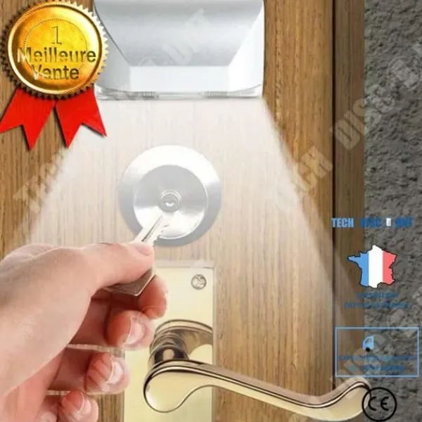 Online Intelligent ampull - TD® - Infrarödssensor - 4 LED - Infrarödkänning - 60° Säkerhetslampor