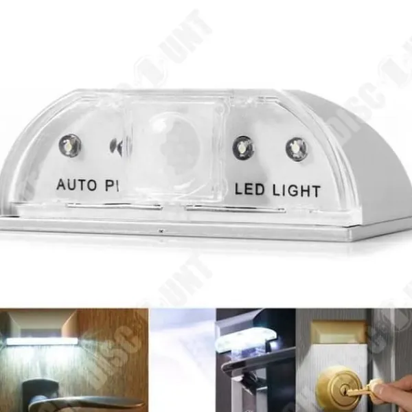 Online Intelligent ampull - TD® - Infrarödssensor - 4 LED - Infrarödkänning - 60° Säkerhetslampor