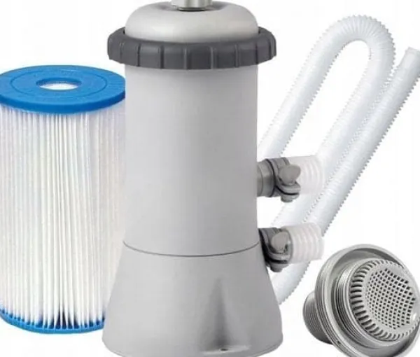 Viking Choice Intex 3785 L/H Poolpump med filter för medelstora till stora pooler