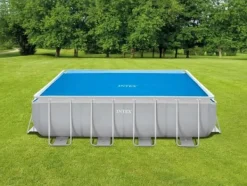 Intex 28029, Solskydd till pool, Ovanmarkspool, Rektangulär, Blå, 2340 mm, 4760 mm