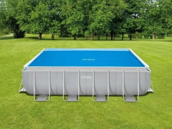 Intex 28029, Solskydd till pool, Ovanmarkspool, Rektangulär, Blå, 2340 mm, 4760 mm