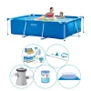 Clearance Intex Frame Pool Rektangulär 220x150x60 cm - 6-delad - Pool Combi Deal Pooler
