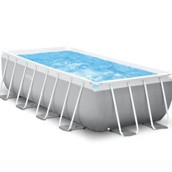 Best INTEX Pool set Prism Frame rektangulär 400x200x100 cm Pooler