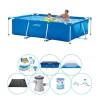 Best Intex Rampool rektangulär 260x160x65 cm - Poolset Pooler