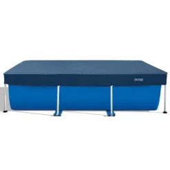 Sale Intex rektangulär ram swimmingpool - 220 x 150 x 60 cm - Blå - ingår Tillbehör CB3 Pooler
