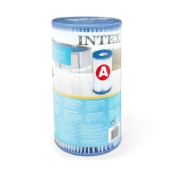 Intex rektangulär ram swimmingpool - 450 x 220 x 84 cm - Blå - ingår Tillbehör A268