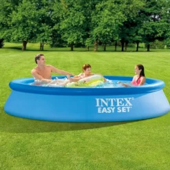 Online Intex Rund Uppblåsbar Easy Set Pool - 305 x 61 cm - Blå - Inklusive Tillbehör - CB56 Pooler