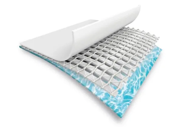 Clearance Intex simbassäng - Metallstomme - 305 x 76 cm - Inklusive solsegel Pooler